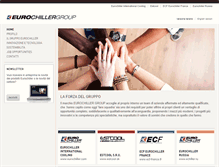 Tablet Screenshot of eurochillergroup.com